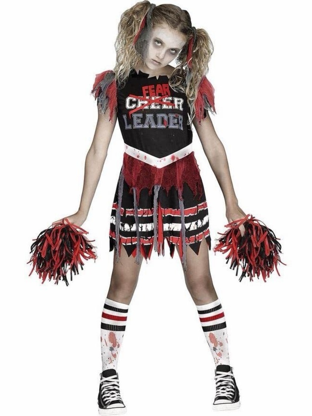 Fear Dead Cheerleader Kids Costume Sz 8/10Y